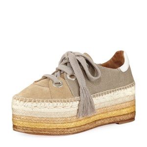 Almost new Chloe Qai Platform Espadrille Sneakers